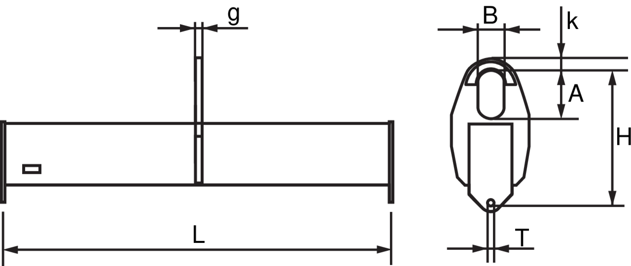Lifting Beam type 6600 Low profile lifting beam for minimum head room. Lifting Beam type 6600 Low profile lifting beam for minimum head room.