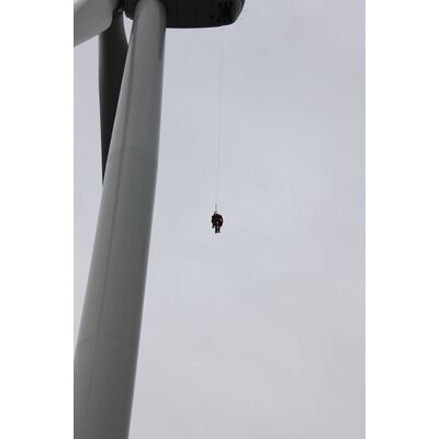 Evacuator reddingsapparaat voor hoogten van 50 tot 300 meter