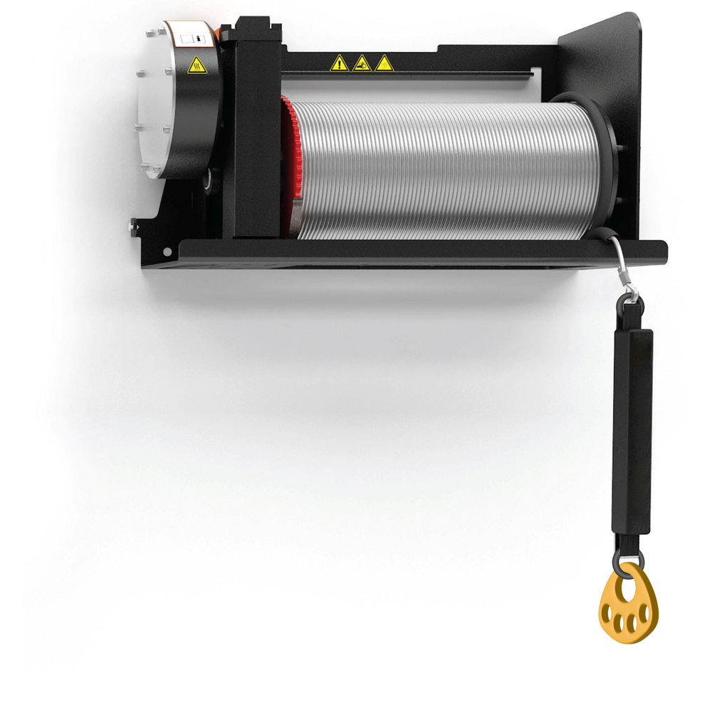 Evacuator reddingsapparaat voor hoogten van 50 tot 300 meter