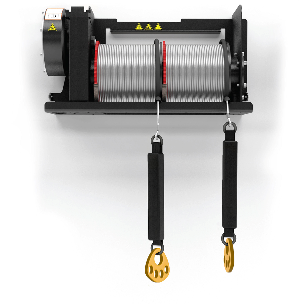 Evacuator reddingsapparaat voor hoogten van 50 tot 300 meter