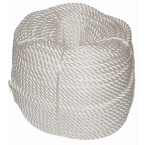 Nylon Rope White 3-Strand