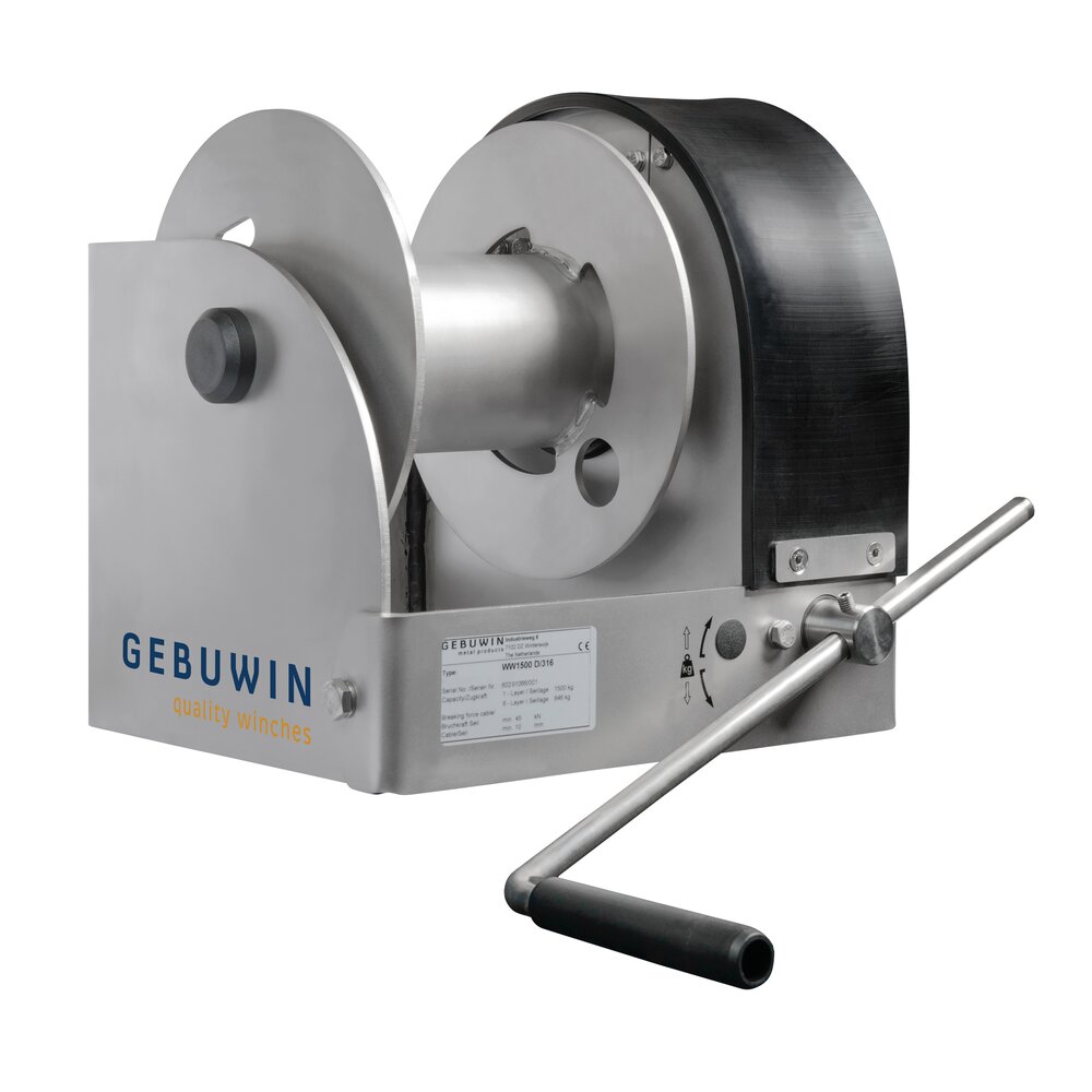 Gebuwin RVS wormwiel handier MR