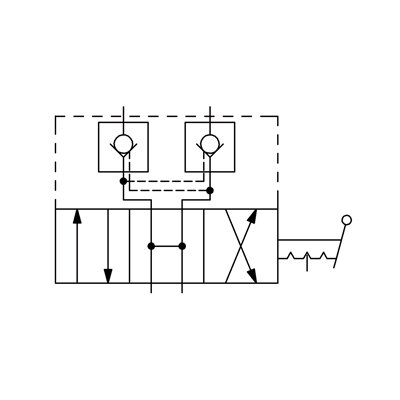 Holmatro Regelklep M322 | Vari Pomp | Dubbelwerkend