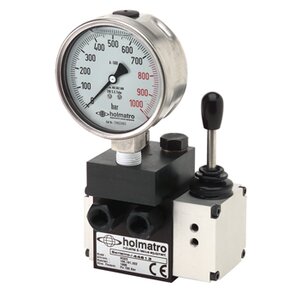 Pressure Gauge Connection Block M 308 - Gauge sold seperately