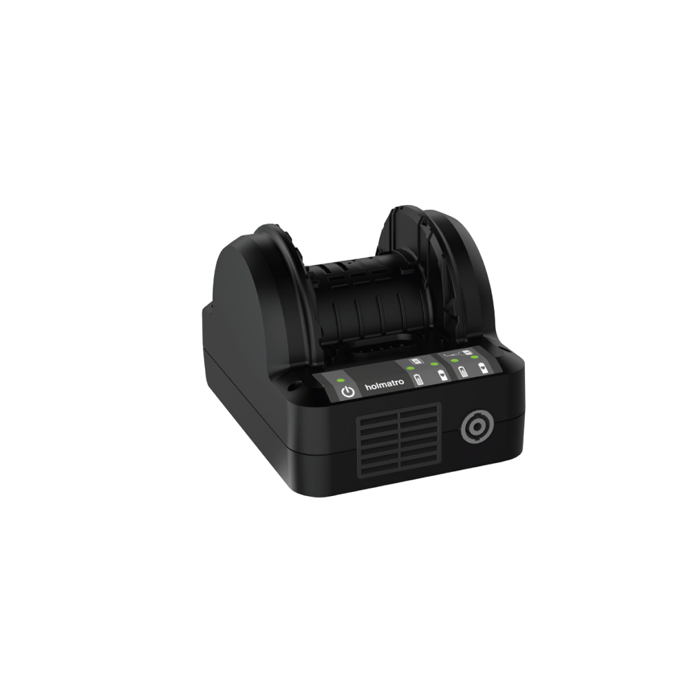 Holmatro acculader voor APEIRON PBPA accu's
