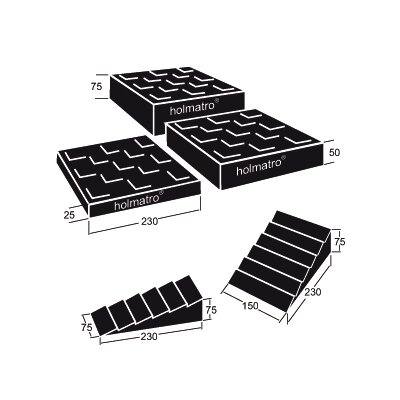 B - chocks en blocks
