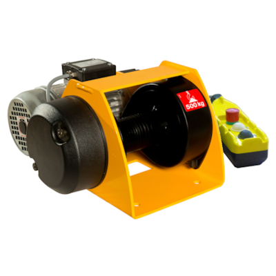 Elektrische lier - Motorbox 150 - 500 kg