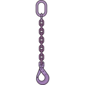 C-Juzarl Hefketting 2 Ton - 5m Kettingtrommellift Met Haken - Sterke Kettinghanger Voor Magazijn & Fabriek