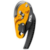 Descent device from Petzl, ergonomic handle that enables comfortable and controlled lowering.