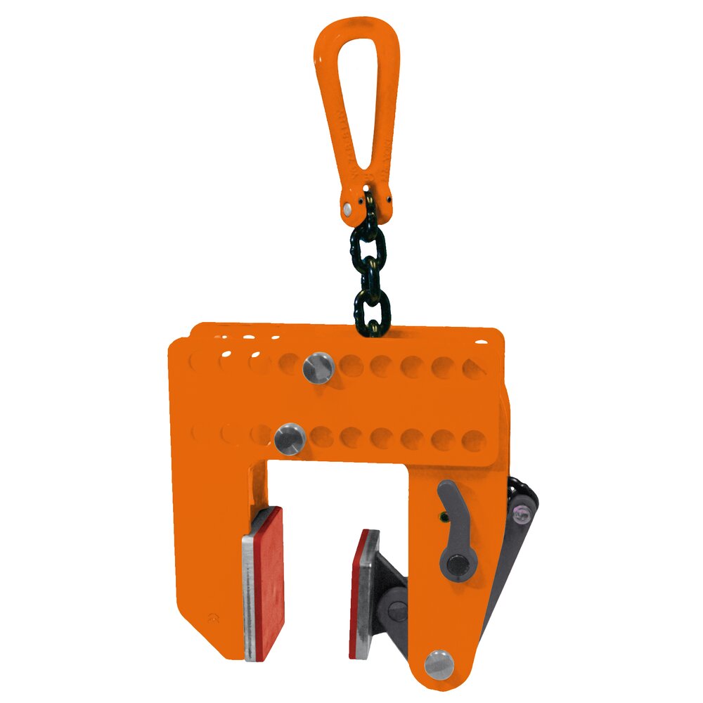 Захват для балконных плит збп. Захват для переноски листовых материалов до 22мм. Захват для бордюрного камня на колесах. Захват для бордюрного камня на погрузчик до 500 кг. 0тн в комплекте с грузовой скобой.