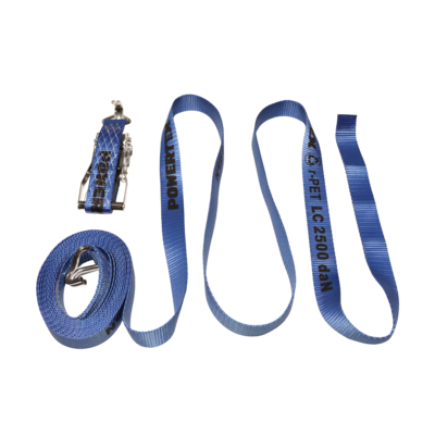 POWERTEX Trucker r-PET spanband met ratel