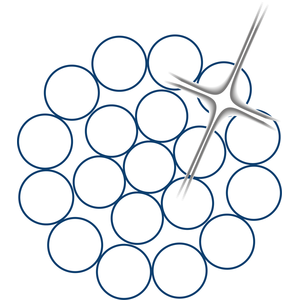 ROPETEX S19 SS inox 1x19