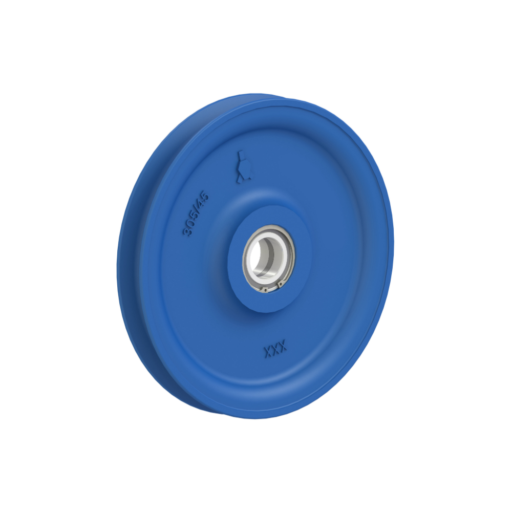 Sheave with Cylindrical Roller Bearings, Rigging