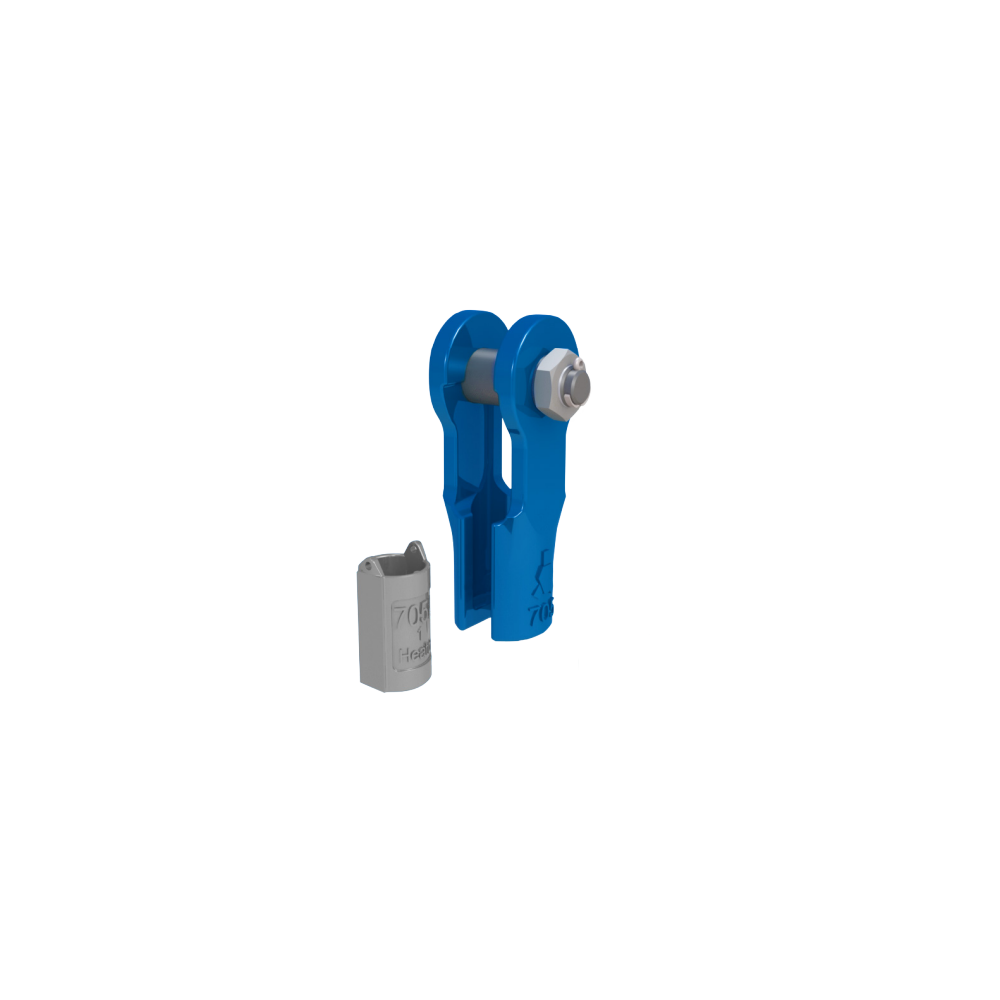Ropeblock fast connector socket FCS-SR | moerbout | draaivrije giet-eindstop
