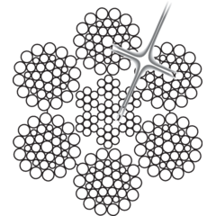 Stainless Steel Wire Rope 6x36 IWRC