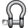 Yellow Pin Bow Shackle with Screw Collar Pin G-3161