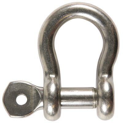 Stainless Steel Bow Shackle with Screw Pin MLVI
