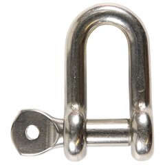 Dee Shackle with Screw Pin Green Pin® MDVI, Stainless Steel