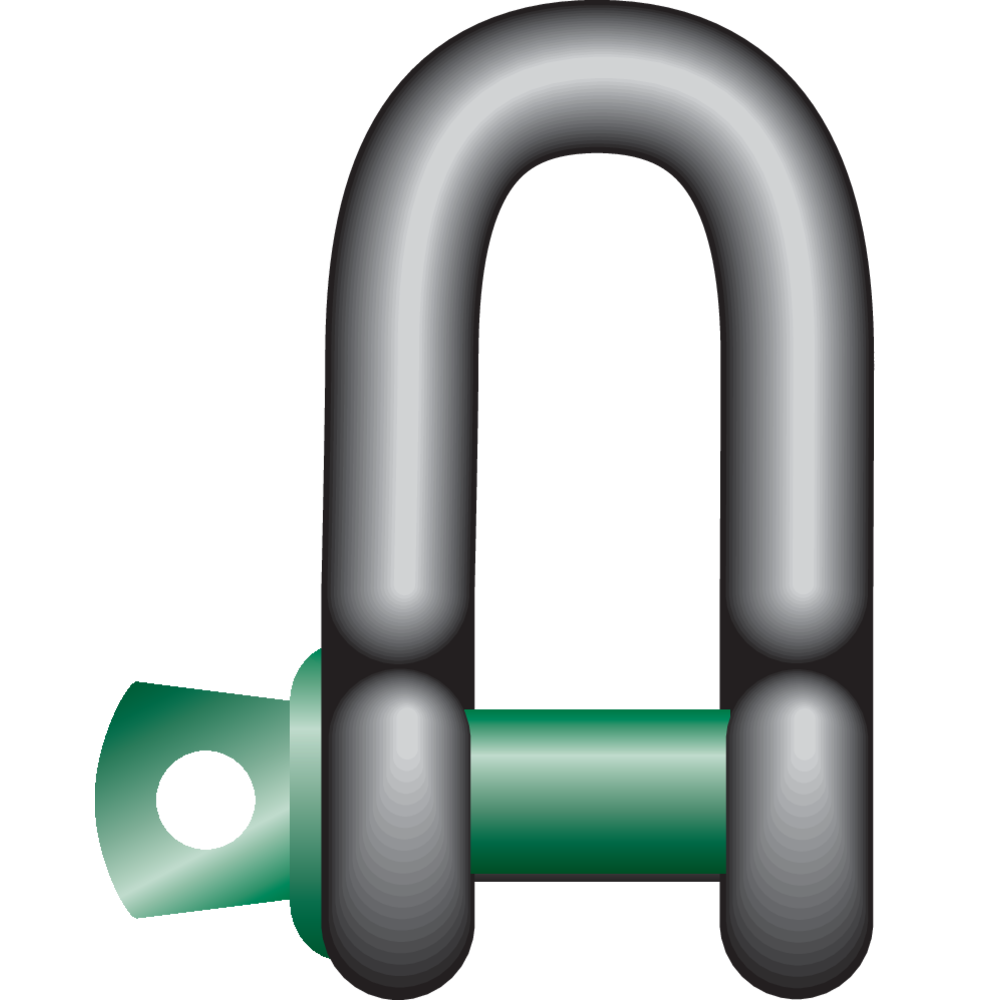 G-4151 D-sluiting BB Green Pin