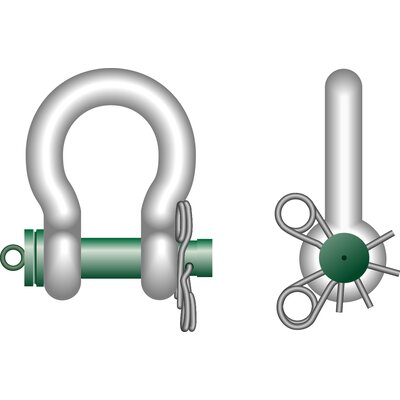 P-5363 Harpsluiting ROV Polar Green Pin