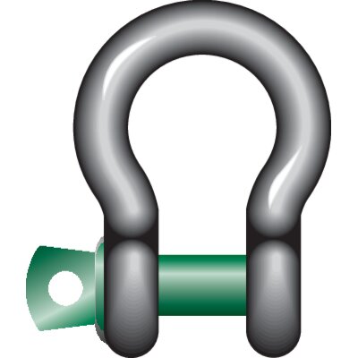 G-4161 Harpsluiting BB Green Pin