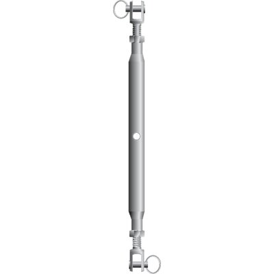 R-7830 RVS (inox) spanschroef gaffel-gaffel