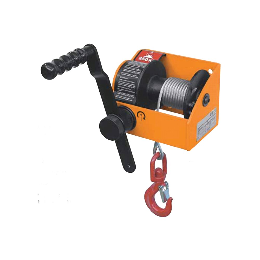 Verlinde hand wormgear winch type MV