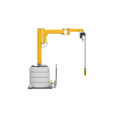 Mobiele kolomzwenkkraan MOBILUS MOB-BS