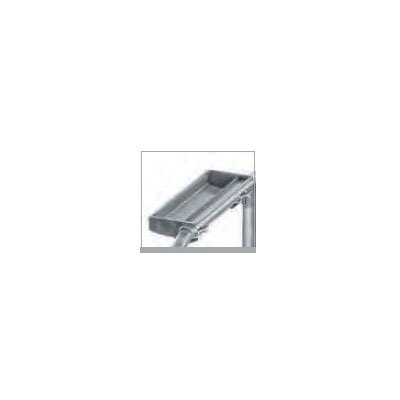 Z600 Verrijdbare platformtrap, 1-zijdig, tralierooster treden