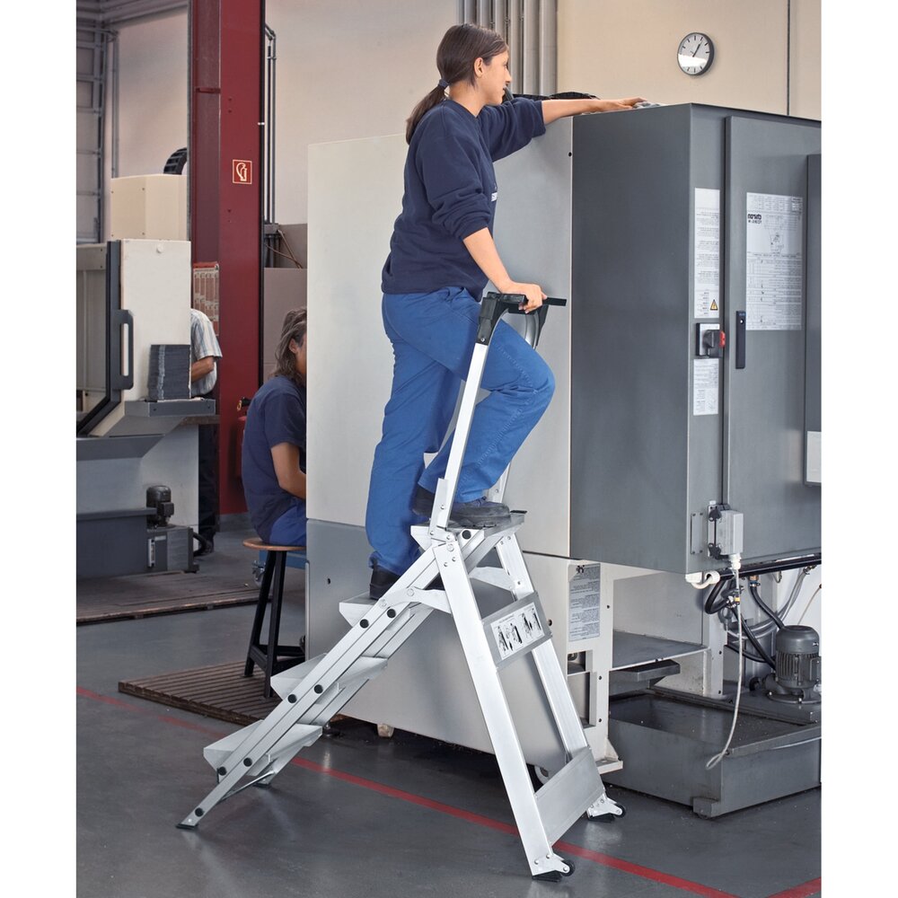 Safety steps Plazastep P, folding