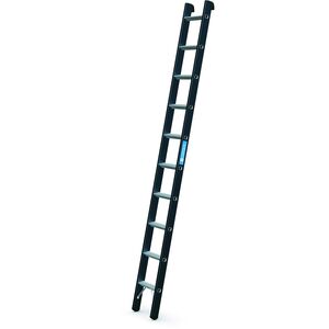 Megastep L, single ladder with rungs Heavy-duty
