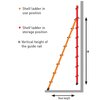 Hook-on shelf ladders 