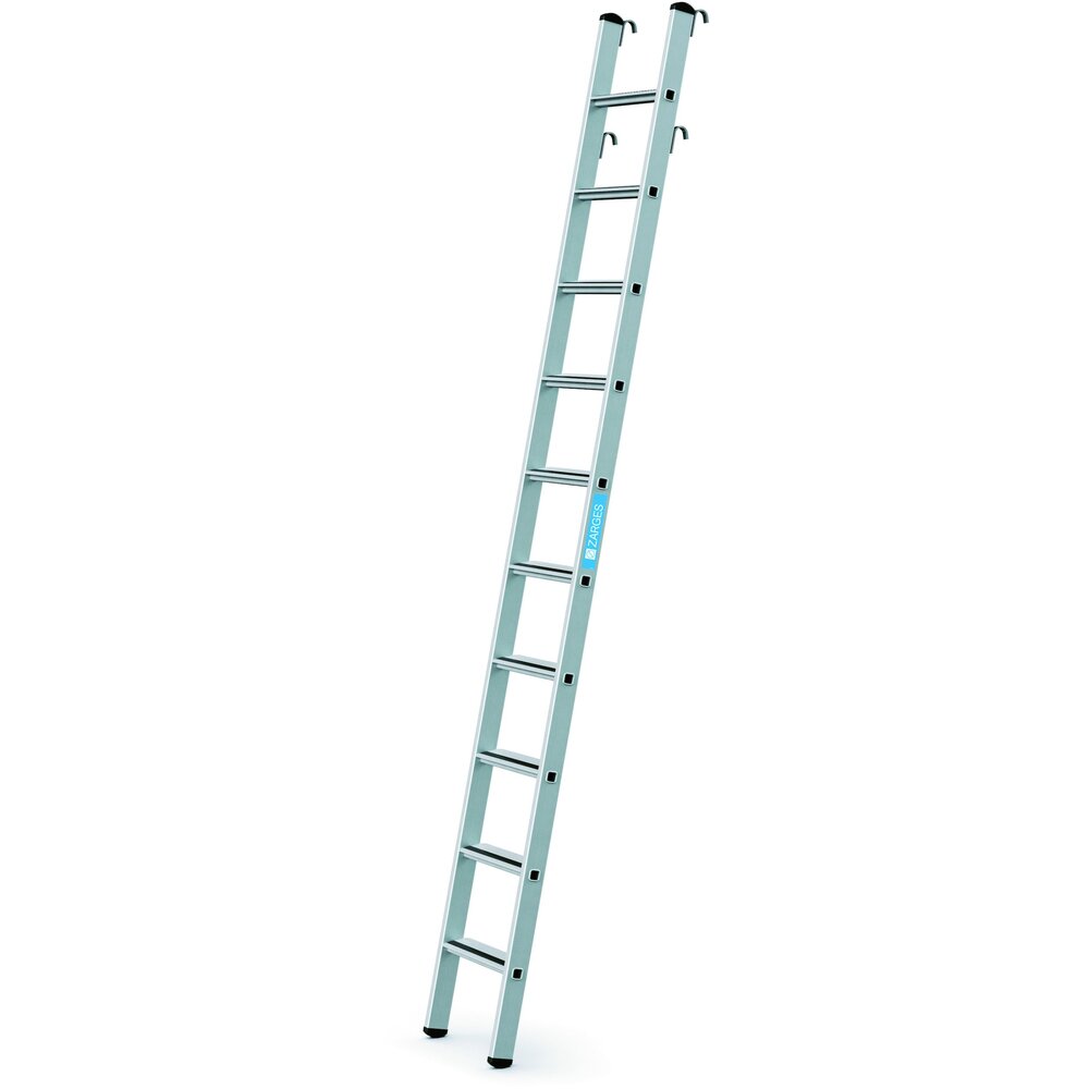 Hook-on shelf ladders 