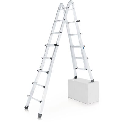 Multi-function ladder Variotec V, telescopic 