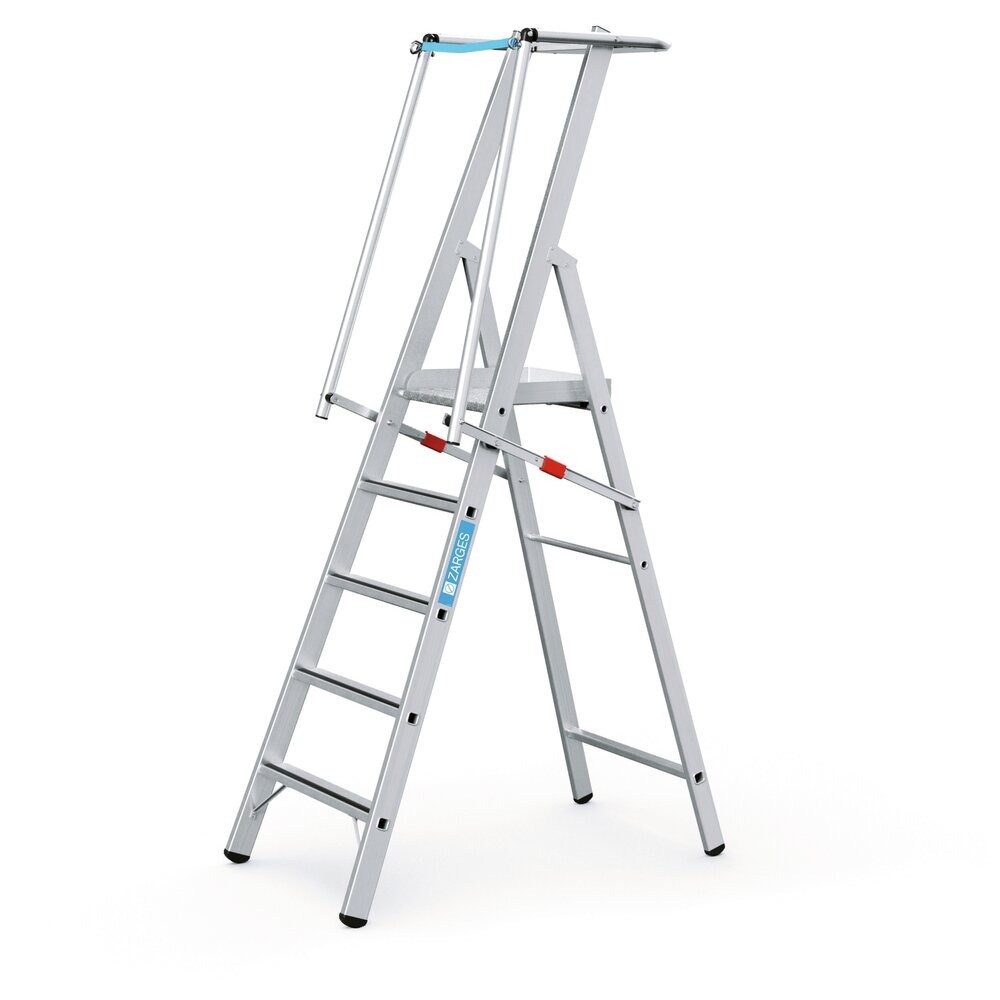 Stepladder ZAP Safemaster S, with large platform