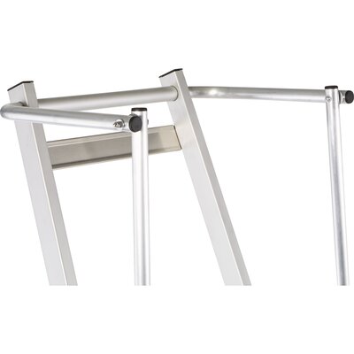 Platform ladder ZAP Neo S, Foldable handrail