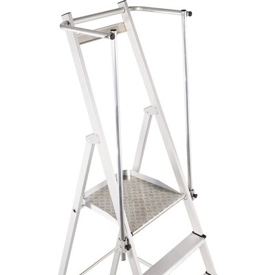 Platform ladder ZAP Neo S, Foldable handrail