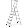 Platform ladder ZAP Neo S, Foldable handrail