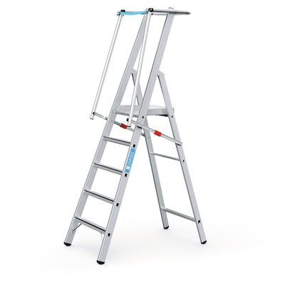 Stepladder ZAP Safemaster S, with large platform