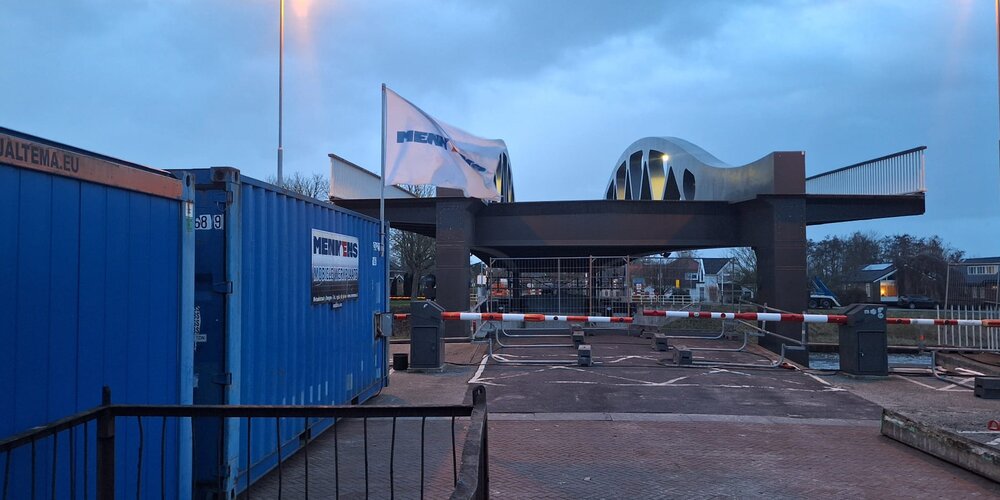 Staalkabels tafelbrug Zuidhorn vervangen: snel schakelen, veilig opleveren