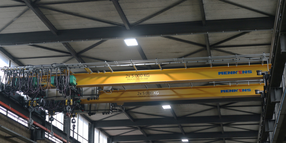 Three new overhead cranes for Dongen site
