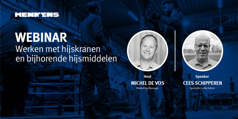 Recording webinar: werken met hijskranen en bijhorende hijsmiddelen