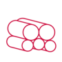 Double parallel lay construction